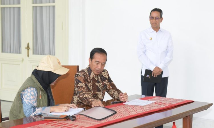 Presiden Jokowi Ikuti Proses Coklit Data Pemilih Pilkada 2024