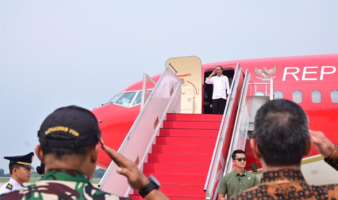 Presiden Jokowi Bertolak ke Bali untuk Hadiri KTT World Water Forum Ke-10