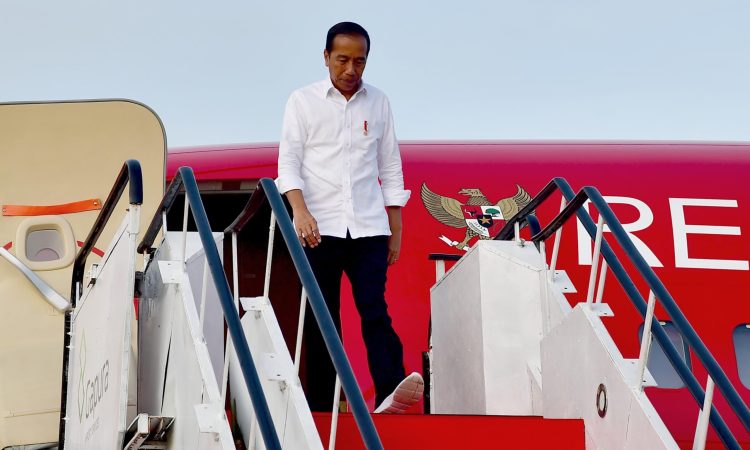 Presiden Jokowi Kunjungan Kerja ke Kalimantan Timur