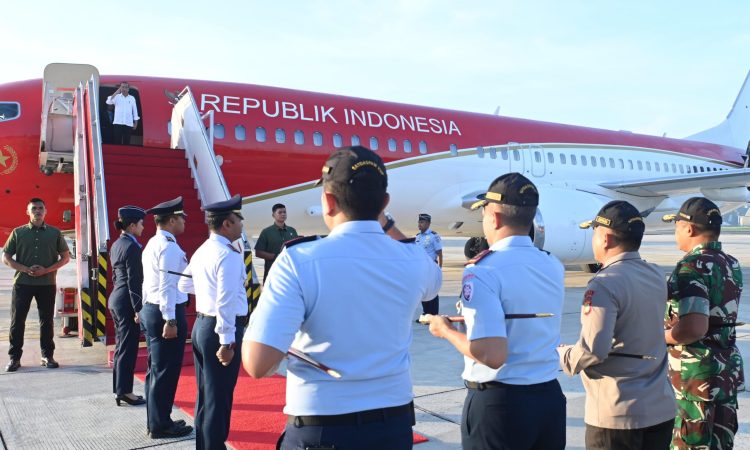 Presiden Jokowi Lakukan Kunjungan Kerja ke Kalimantan Tengah