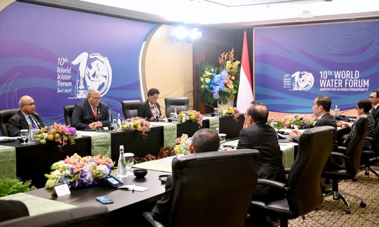 Presiden Jokowi Tekankan Tiga Hal Saat Berjumpa Bilateral dengan Presiden Fiji