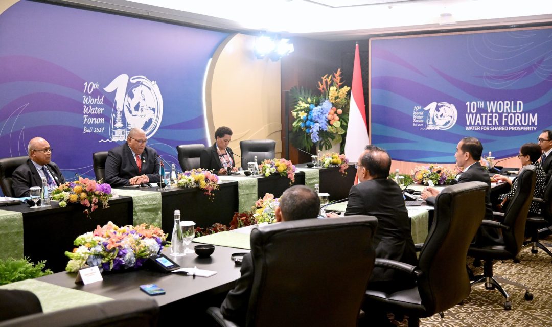 Presiden Jokowi Tekankan Tiga Hal Saat Berjumpa Bilateral dengan Presiden Fiji