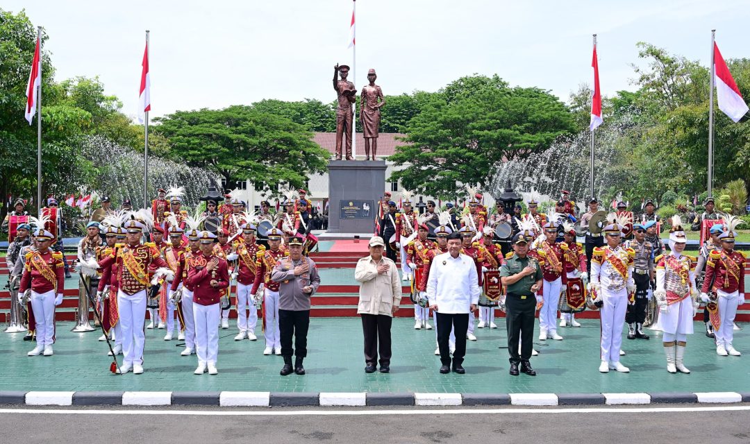 Presiden Prabowo Disambut Meriah di Pembukaan Apel Kasatwil Polri 2024