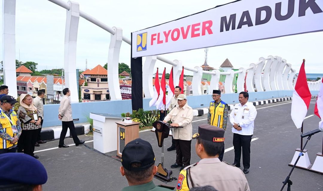 Presiden Prabowo Resmikan Flyover Madukoro, Dorong Konektivitas dan Ekonomi Jawa