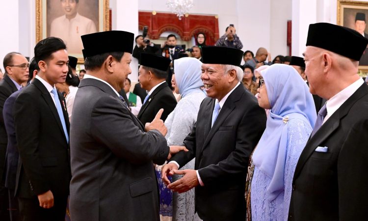 Presiden Prabowo Subianto Lantik Basuki Hadimuljono sebagai Kepala OIKN