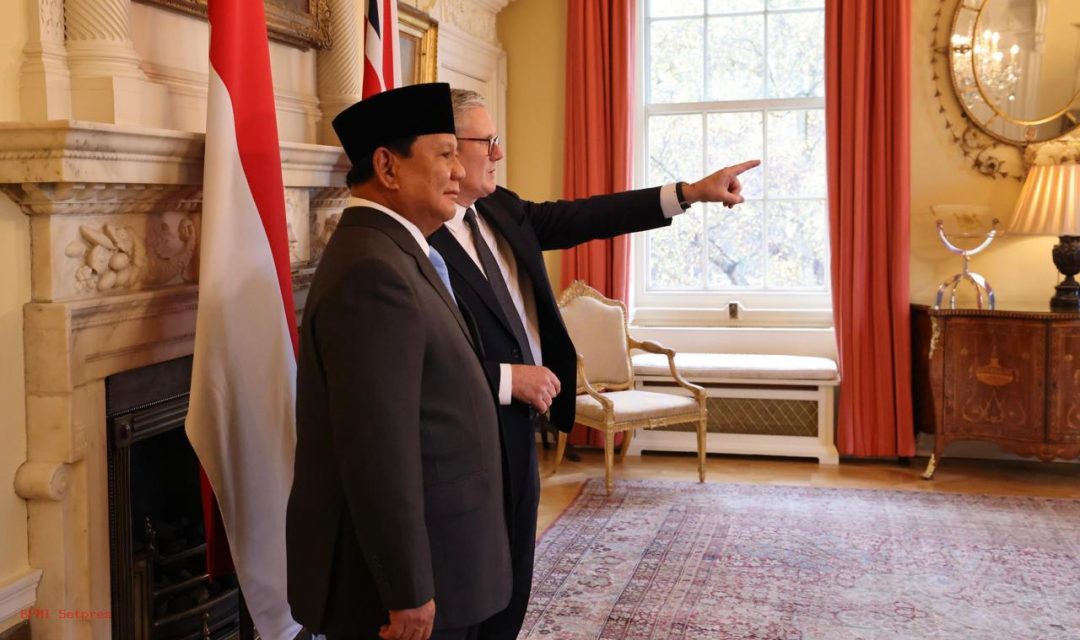 Presiden Prabowo dan PM Starmer Bahas Peningkatan Kerja Sama Indonesia-Inggris