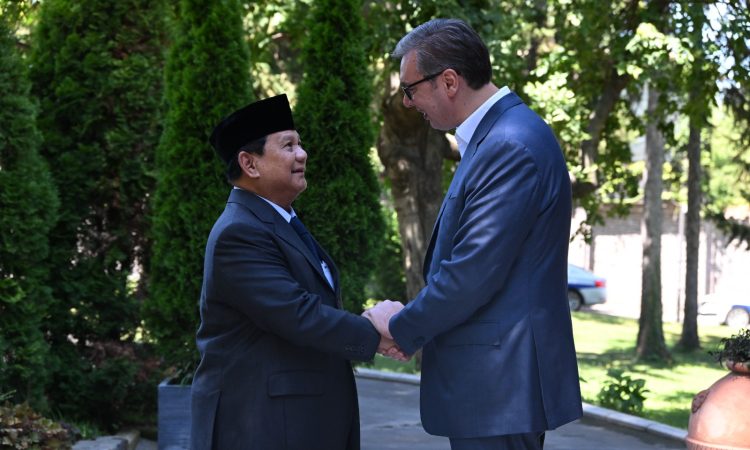 Menhan Prabowo Bertemu Presiden Serbia, Bahas Peningkatan Kerja Sama