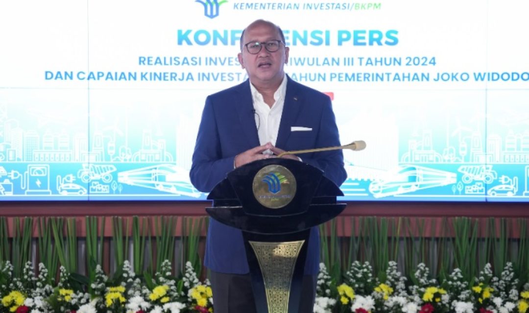 Rosan: Realisasi Investasi Terus Bertumbuh, Indonesia Konsisten Jalankan Hilirisasi