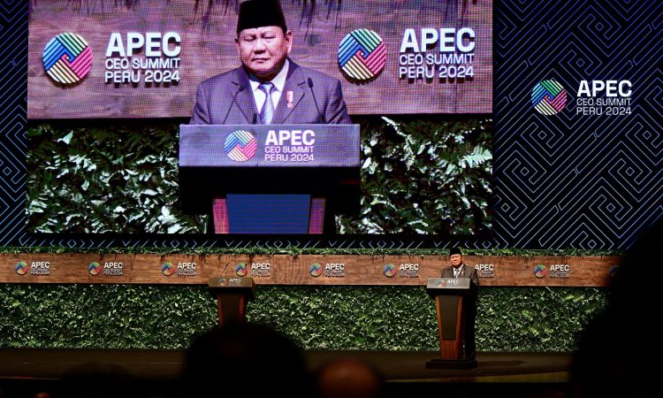 Sampaikan Pidato Utama di APEC CEO Summit, Presiden Prabowo Subianto Dorong Kerja Sama Ekonomi dan Perdamaian di Kawasan Pasifik