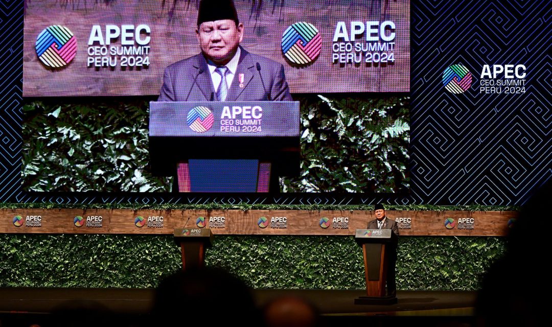 Sampaikan Pidato Utama di APEC CEO Summit, Presiden Prabowo Subianto Dorong Kerja Sama Ekonomi dan Perdamaian di Kawasan Pasifik