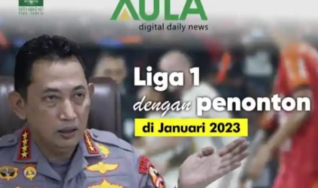 Liga 1 dengan penonton di Januari 2023