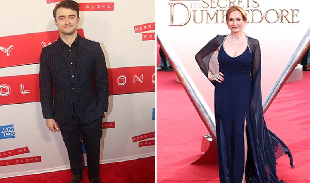 Daniel Radcliffe and J.K. Rowling