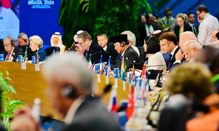 Sesi Ketiga KTT G20 Brasil, Presiden Prabowo Tegaskan Komitmen Indonesia