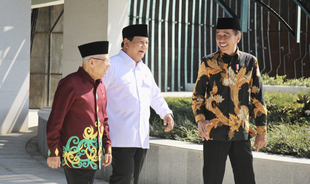 Menhan Prabowo Hadiri Sidang Kabinet Paripurna di IKN