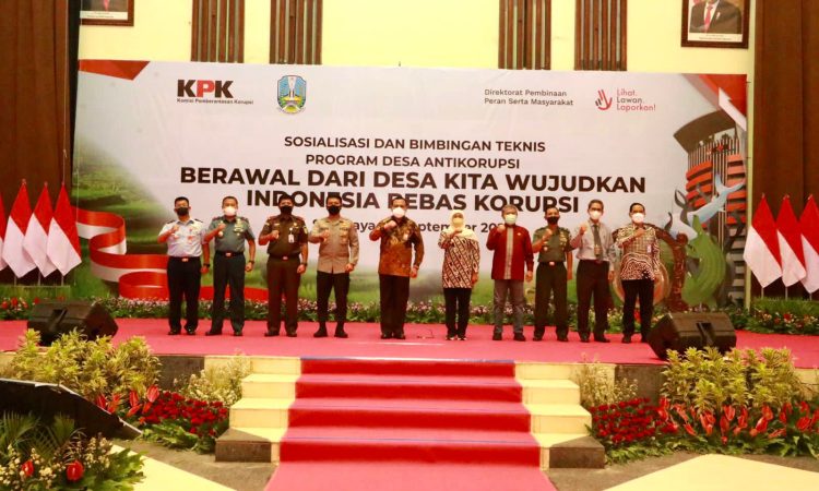 kpk ajari kades bebas korupsi