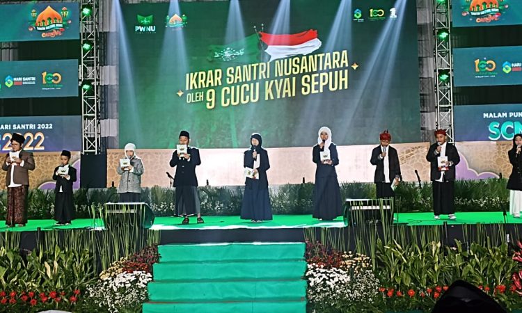 ikrar santri 9 cucu kyai