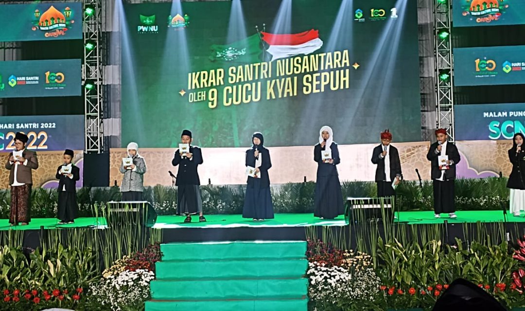 ikrar santri 9 cucu kyai