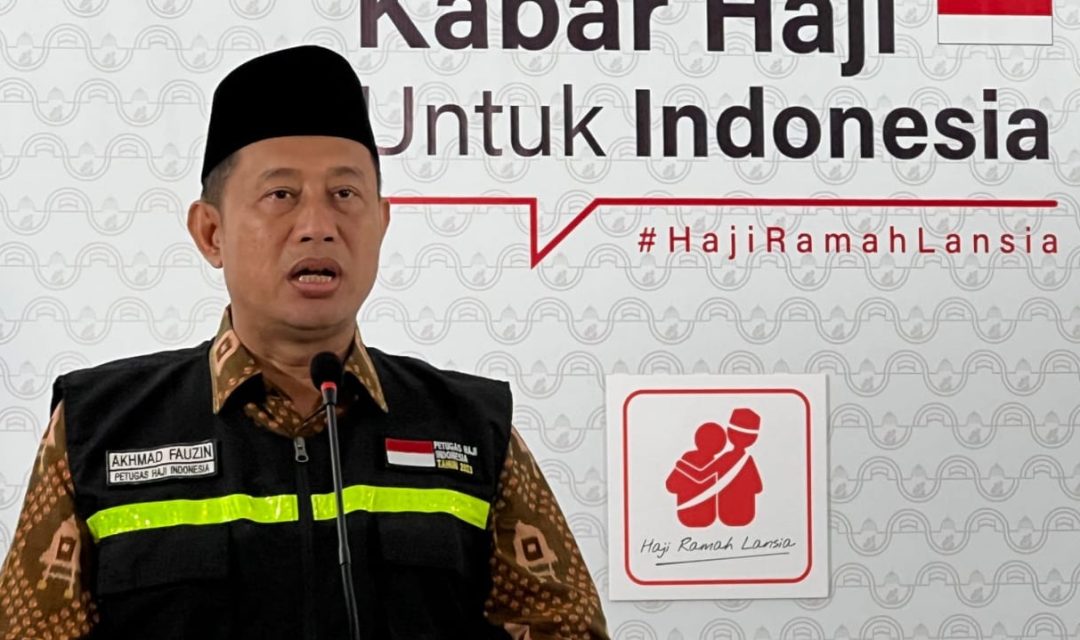 Juru Bicara Panitia Penyelenggara Ibadah Haji (PPIH) Pusat Akhmad Fauzin