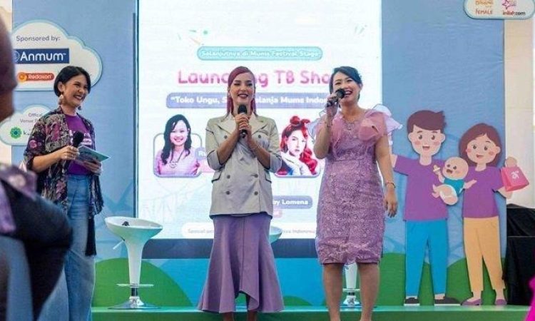 Teman Bumil salah satu aplikasi ibu hamil gelar Mums Festival, ajang pameran produk ibu dan anak sekaligus wadah pertemuan langsung para anggota komunitas Teman Bumil. (Foto: tribunnews)