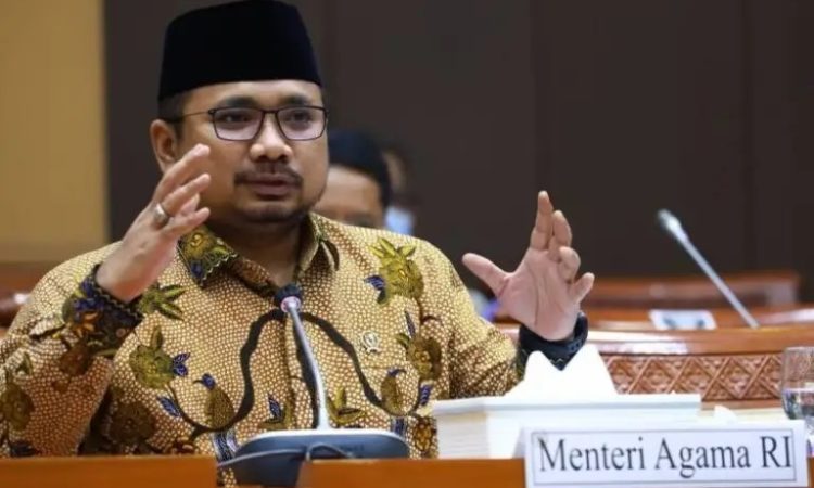 Menteri Agama Yaqut Cholil Qoumas. (Dok. Kemenag RI)