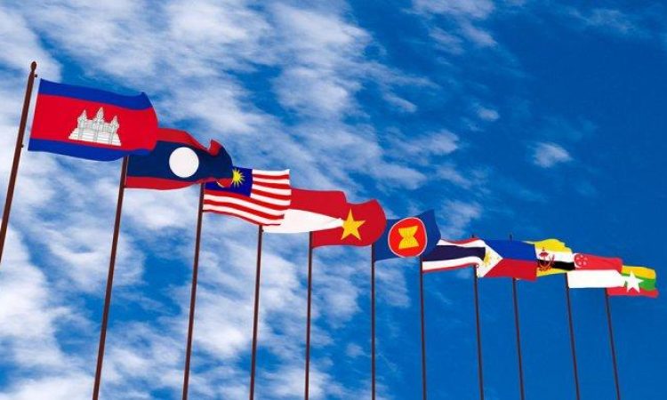 Ilustrasi bendera Negara ASEAN (dreamstime)