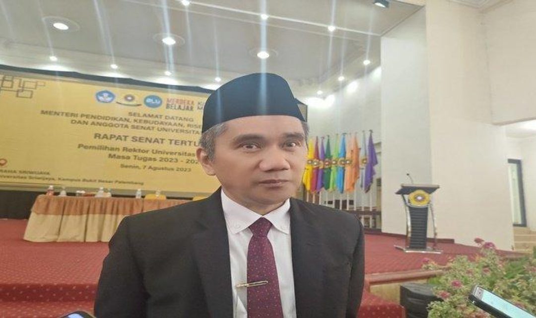 Profil Prof Taufiq Marwa, Resmi Jabat Rektor Unsri Periode 2023-2027. (SRIPOKU.COM