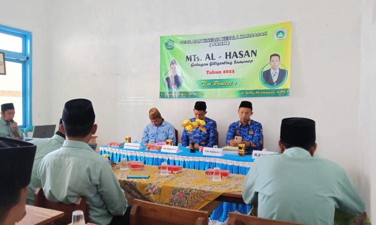 Tim penilai untuk Penilaian Kinerja Kepala Madrasah