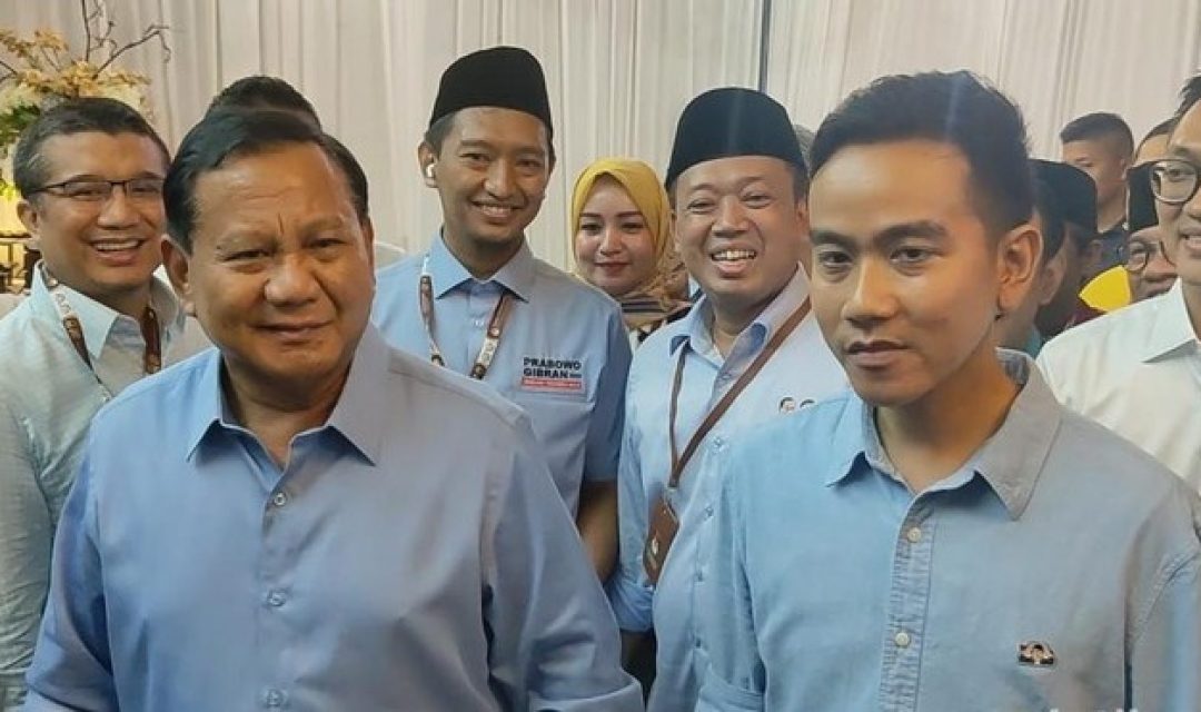 Paslon capres-cawapres Prabowo Subianto dan Gibran Rakabuming Raka. (Foto: detik.com)