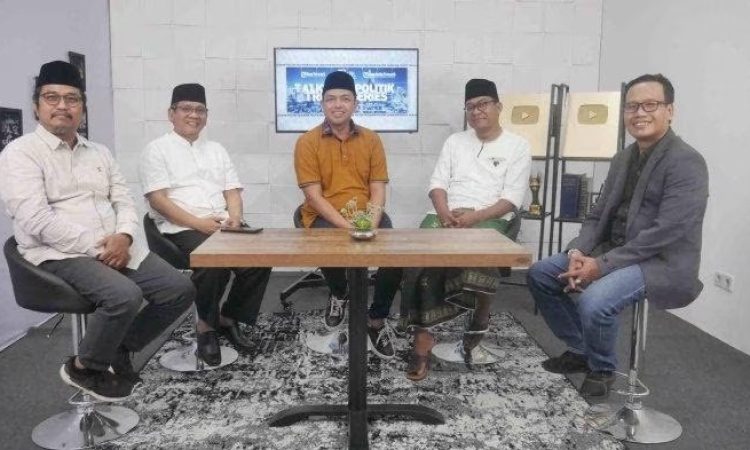 Talkshow Politik Tribun Series bertajuk 'Barisan Gus di Belakang Capres-cawapres, Adu Kuat Tarik Suara Nahdliyin di Jatim', Rabu (29/11/2023) di Studio TribunJatim Network.