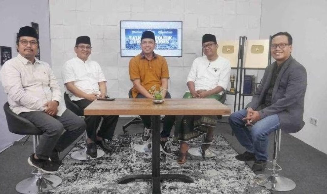 Talkshow Politik Tribun Series bertajuk 'Barisan Gus di Belakang Capres-cawapres, Adu Kuat Tarik Suara Nahdliyin di Jatim', Rabu (29/11/2023) di Studio TribunJatim Network.