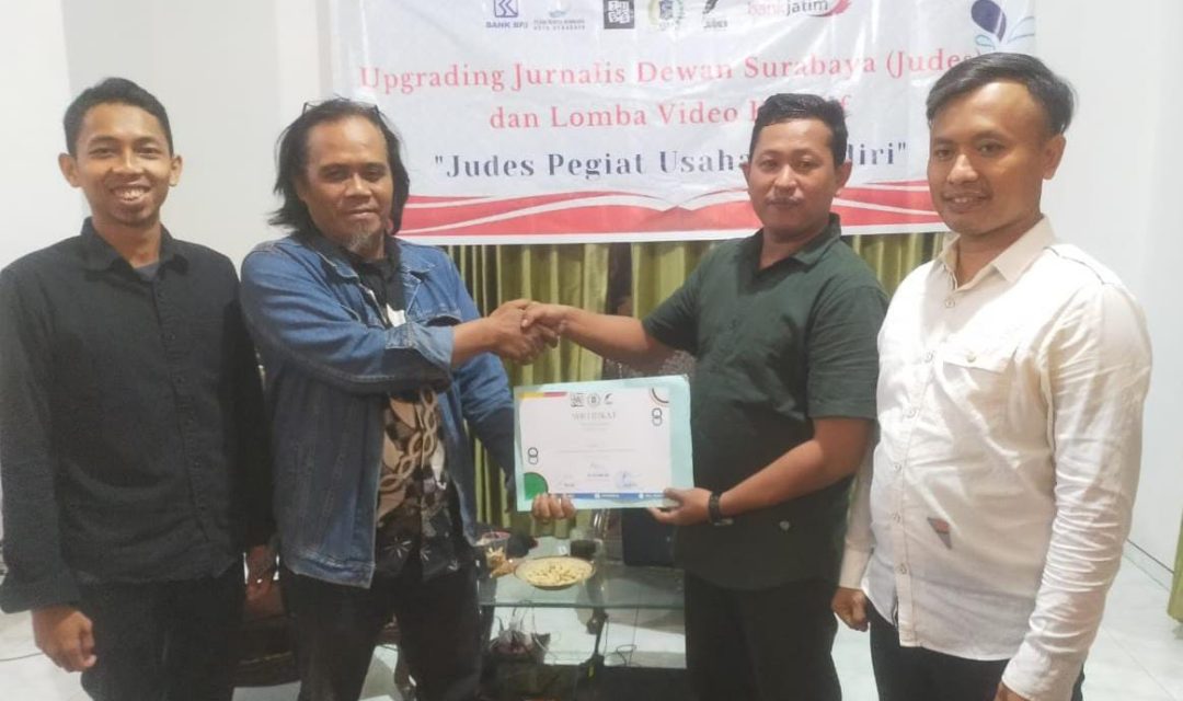 Juara 1 lomba video kreatif pengusaha Judes