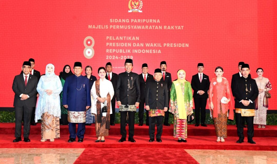 Presiden Jokowi Hadiri Pelantikan Presiden dan Wakil Presiden Republik Indonesia 2024-2029 di Gedung MPR/DPR RI, Jakarta