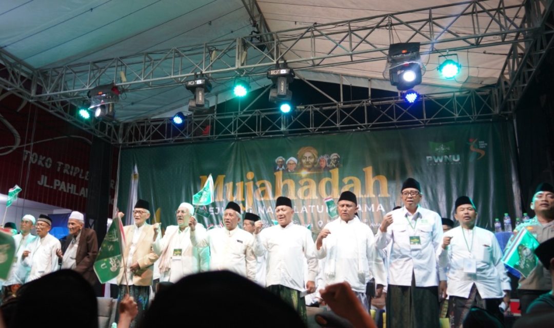 Mujahadah Pejuang NU di Gedung HBNO, Surabaya. (Foto: MR)