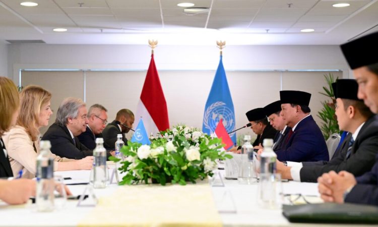 Presiden Prabowo dan Sekjen PBB António Guterres Bahas Sejumlah Isu Strategis dalam Pertemuan Bilateral di Brasil