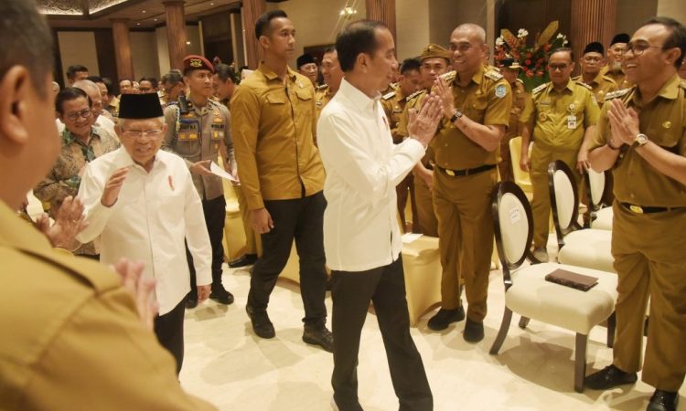 Presiden Jokowi Dorong Kepala Daerah Fokus pada Investasi dan Inflasi