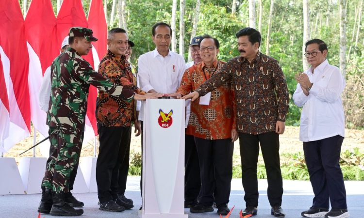 Presiden Jokowi Lakukan Groundbreaking Nusantara International Convention Center and Hotel di IKN