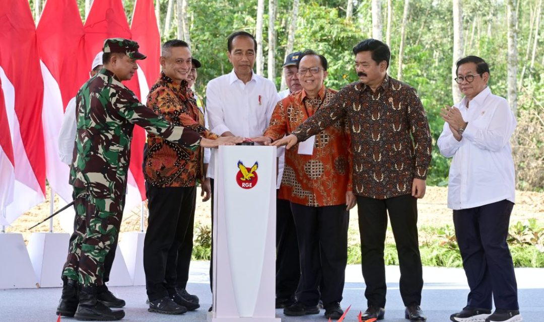 Presiden Jokowi Lakukan Groundbreaking Nusantara International Convention Center and Hotel di IKN