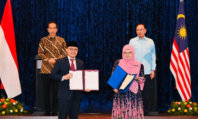 Indonesia dan Malaysia secara resmi menjalin kerja sama pengakuan sertifikat halal.