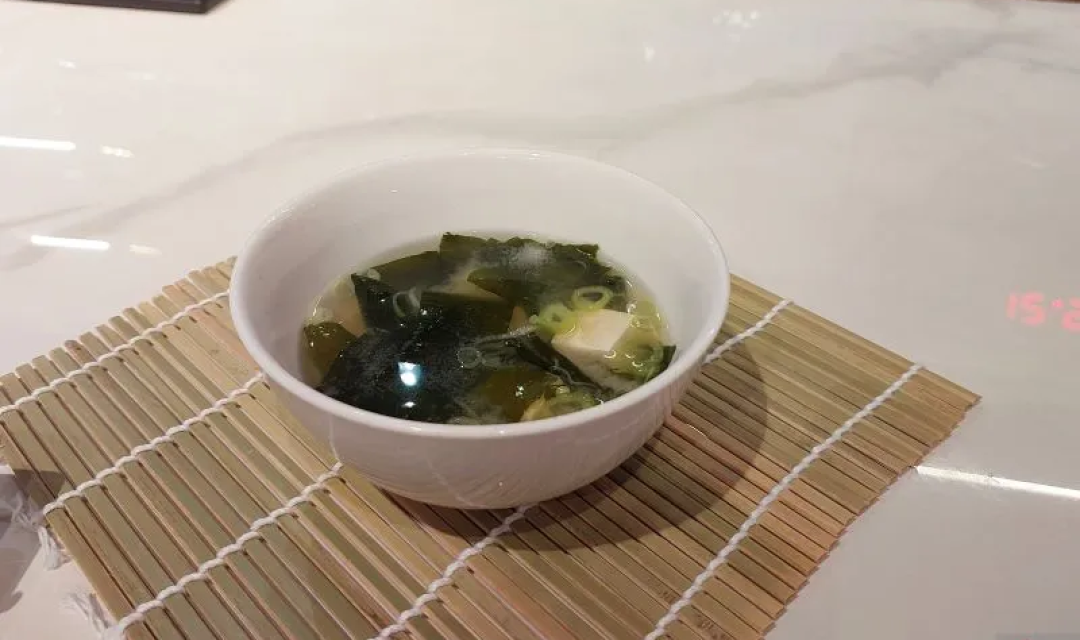 Hidangan khas Jepang Miso Soup (ANTARA/Fitra Ashari)