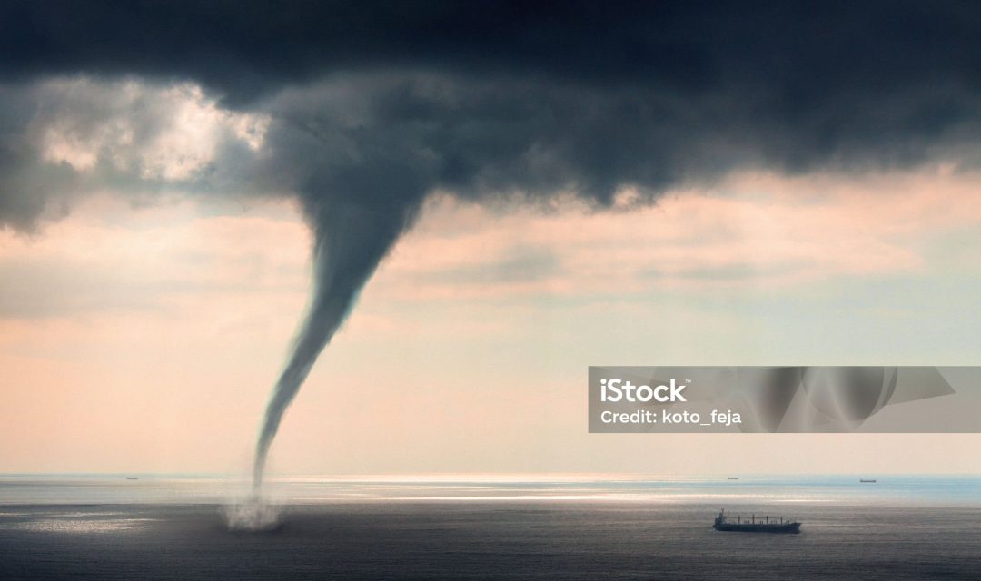 Tornado on the Sea