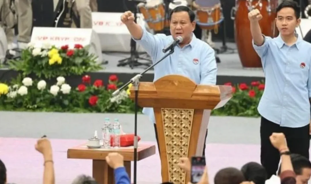 Pasangan bakal Calon Presiden (Capres) Prabowo Subianto dan Wakil Calon Presiden (Cawapres) Gibran Rakabuming Raka. (Foto: Antaranews.id)